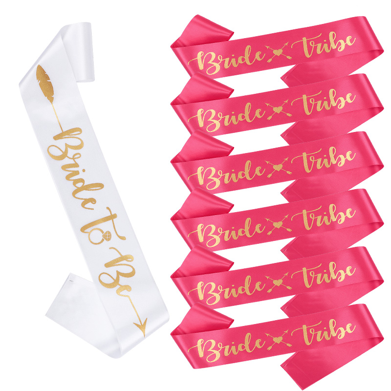 Bride Tribe Sash - Bruid Stam Bruidsmeisjes Sjerpen Set voor