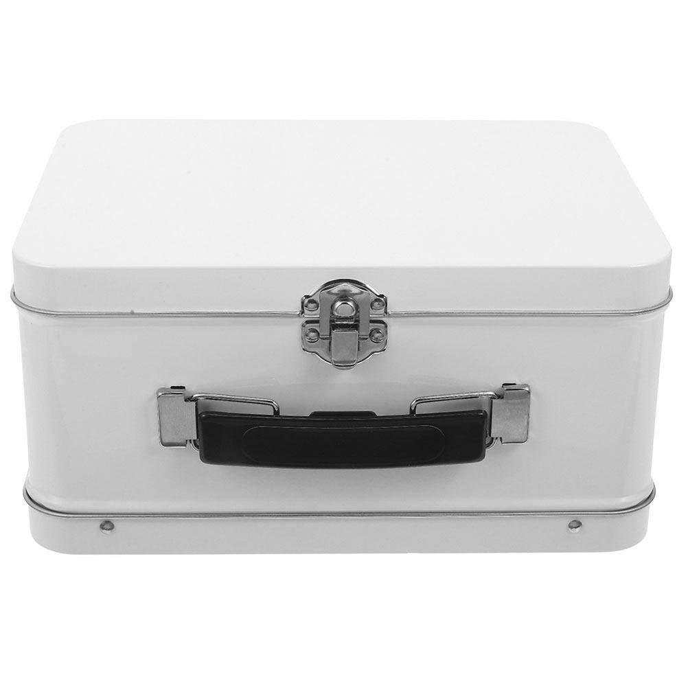 Wedding Favor Box - Mini vintage koffer snoepopbergdoosje van blik