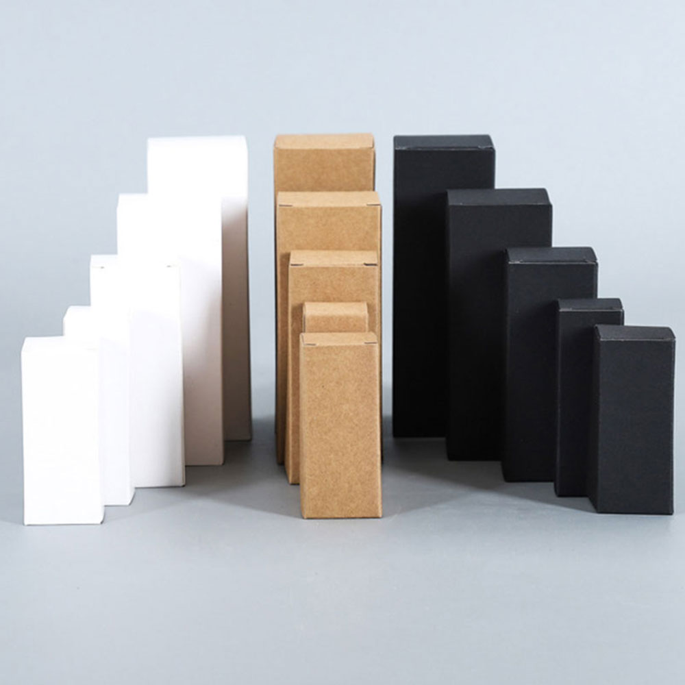 Wedding Favor Box - 100 Stuks Blanco Kraft Handgemaakte Zeepkist