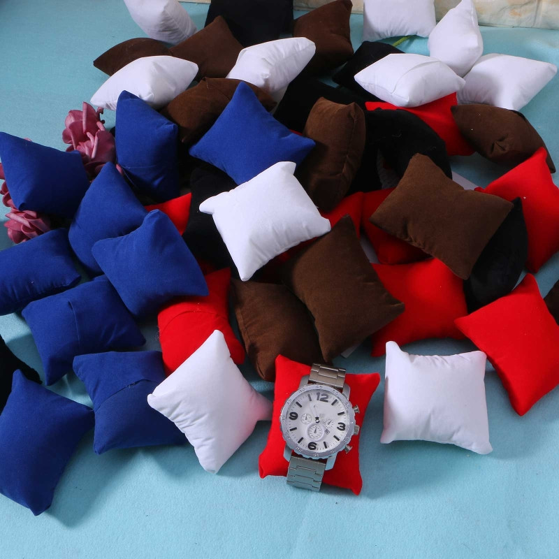 Ring Bearer Pillow - 10 Stks/set Fluwelen Armband Horloge Kussen
