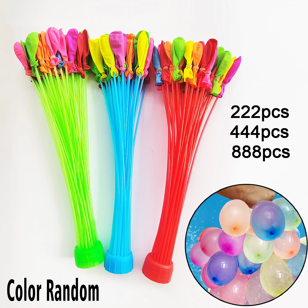 Wedding Qq - 888/1111pcs Snelle watervulballon Zomerentertainment Kinderen Strandspeelgoed
