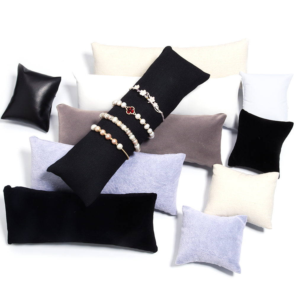 1Pc PU Leer Fluwelen Sieraden  - Ring Bearer Pillow recensie en prijs