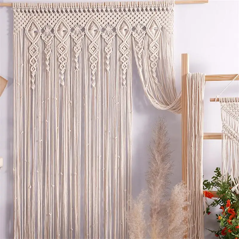 Handgeweven Macrame Muur Opkno - Wedding Backdrop Curtain recensie en prijs