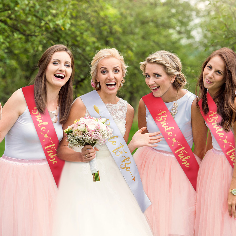 Bruid Stam Bruidsmeisjes Sjerp - Bride Tribe Sash recensie en prijs