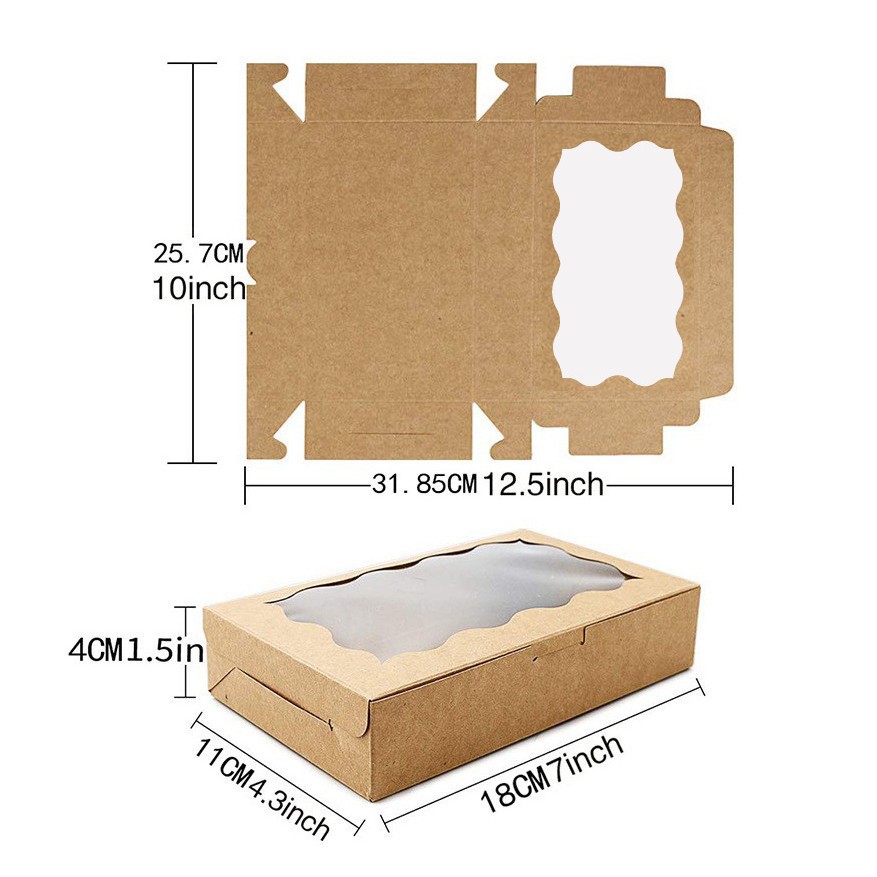 10/30/50 Stuks Kraftpapier Cak - Wedding Favor Box recensie en prijs