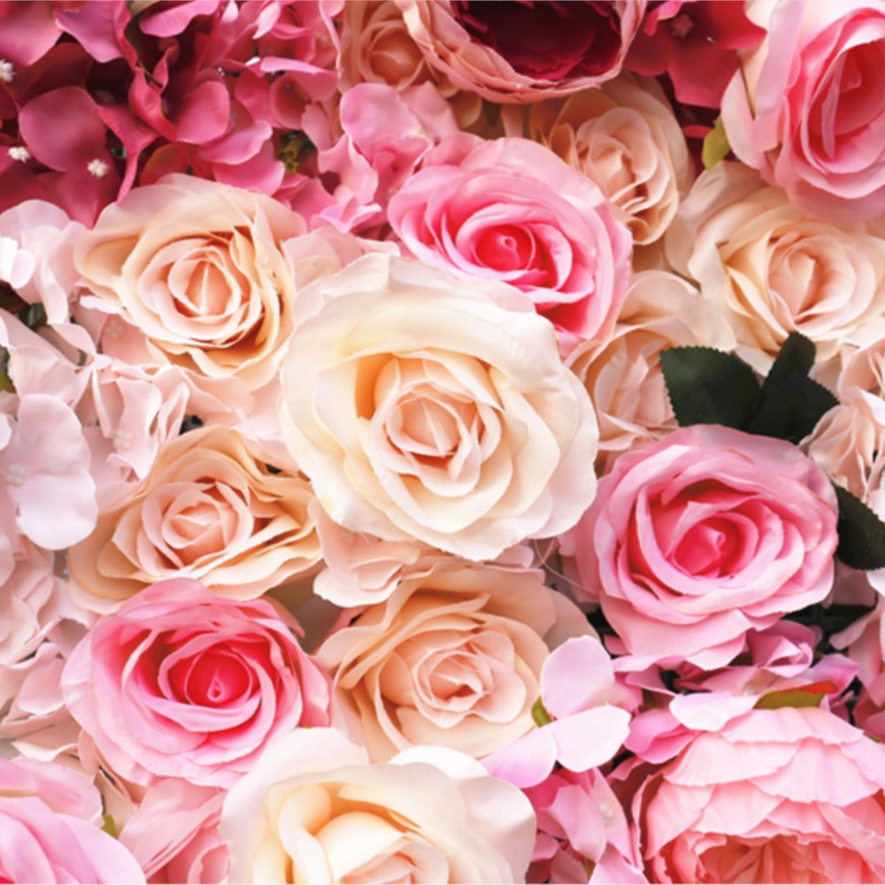 Uflower 5D Gradient Rose Kunst - Wedding Backdrop Curtain recensie en prijs