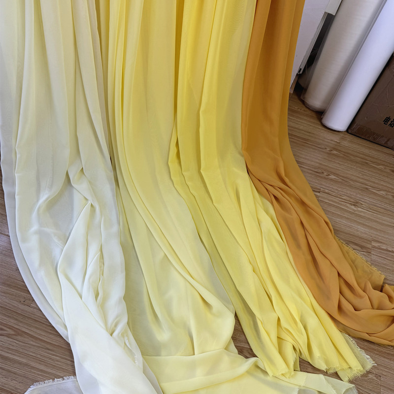 Wit geel chiffon stof bruids b - Wedding Backdrop Curtain recensie en prijs