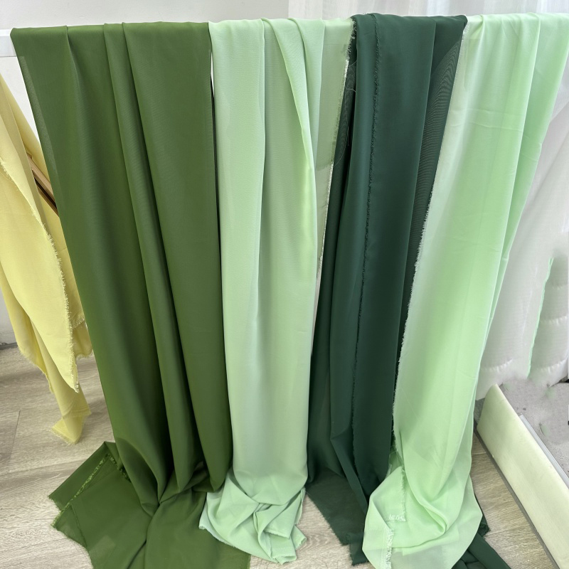 Olijf Avocado Groen Chiffon St - Wedding Backdrop Curtain recensie en prijs
