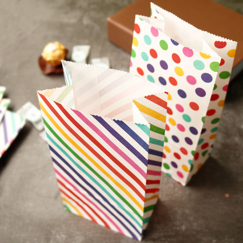 Kleine papieren zakken Regenbo - Wedding Favor Box recensie en prijs