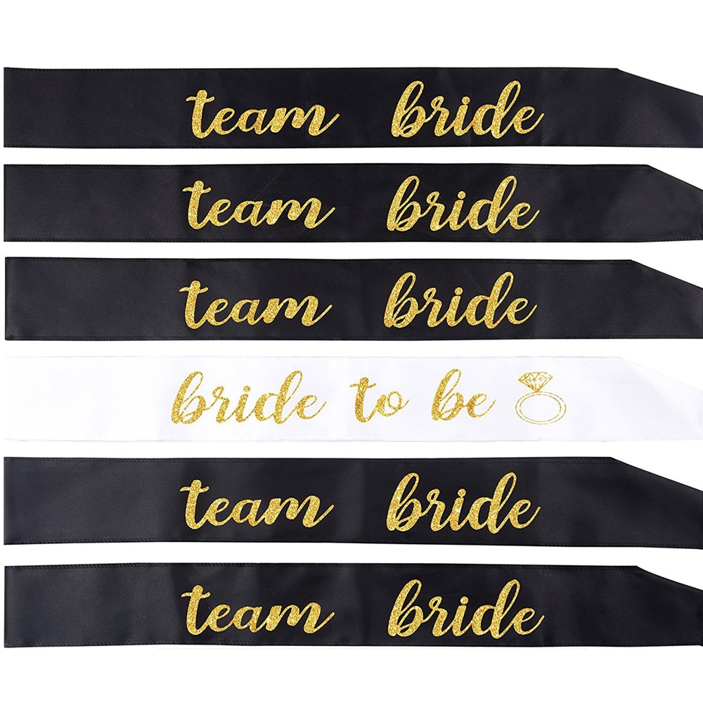 1Set Bruiloft Bruid Om Team Br - Bride Tribe Sash recensie en prijs