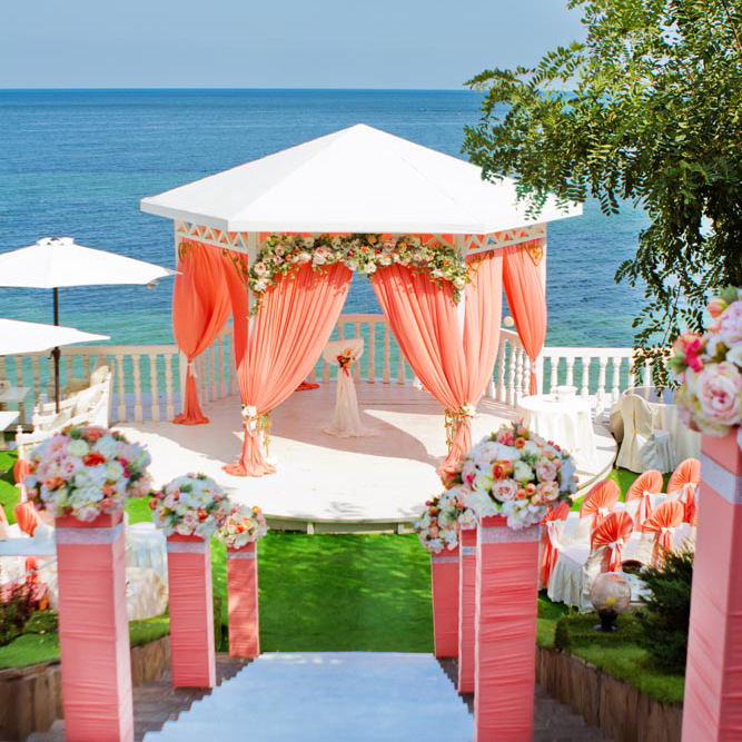 Parelmoer IJs Zijde Satijn Sto - Wedding Backdrop Curtain recensie en prijs