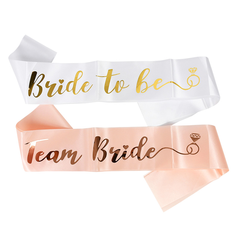 1Set Bruid Om Team Bruid Satin - Bride Tribe Sash recensie en prijs