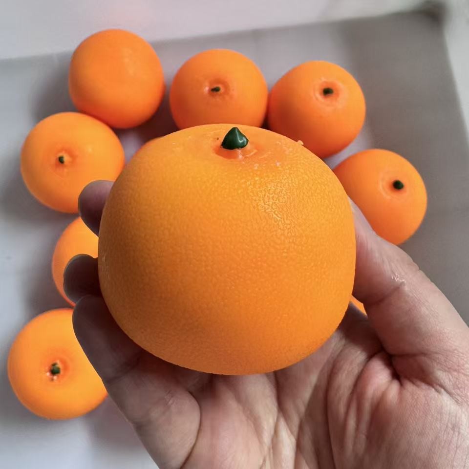 Gesimuleerde oranje stressbal, - Wedding Yes recensie en prijs