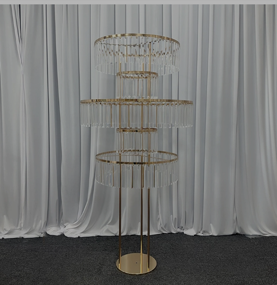 4 stuks Bloemenrek Kristal Roa - Wedding Decor Supply Store recensie en prijs