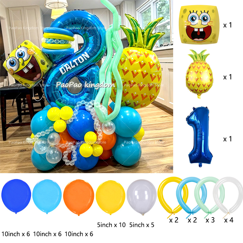 SpongeBob Party Ballon Set Kin - Wedding Supply Kit recensie en prijs