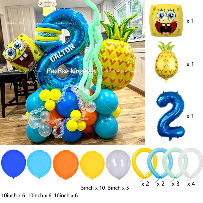SpongeBob Party Ballon Set Kin - Wedding Supply Kit recensie en prijs
