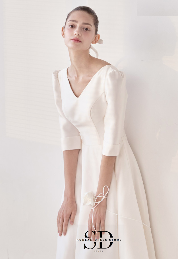 Sondr V-hals Satijn Halve Mouw - Wedding Qq recensie en prijs