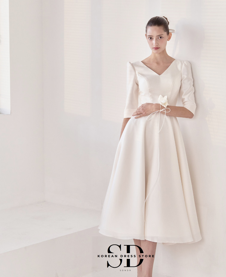 Sondr V-hals Satijn Halve Mouw - Wedding Qq recensie en prijs