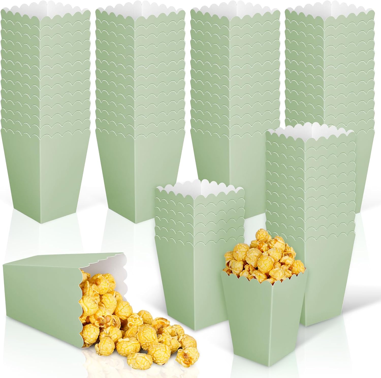 12 stuks saliegroene mini-popc - Wedding Favor Box recensie en prijs