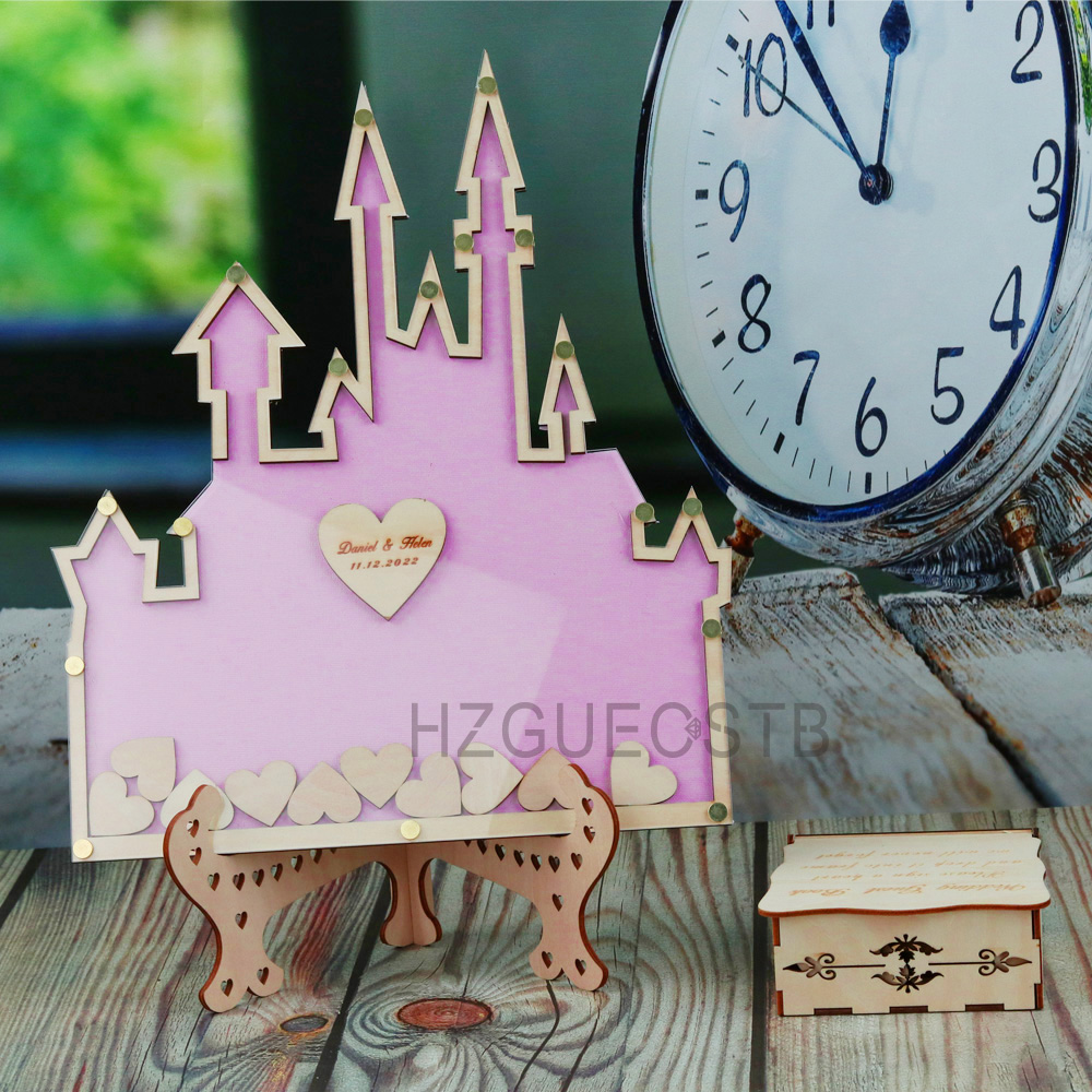 Bruiloft Kasteel Gastenboek Ge - Wedding Favor Box recensie en prijs