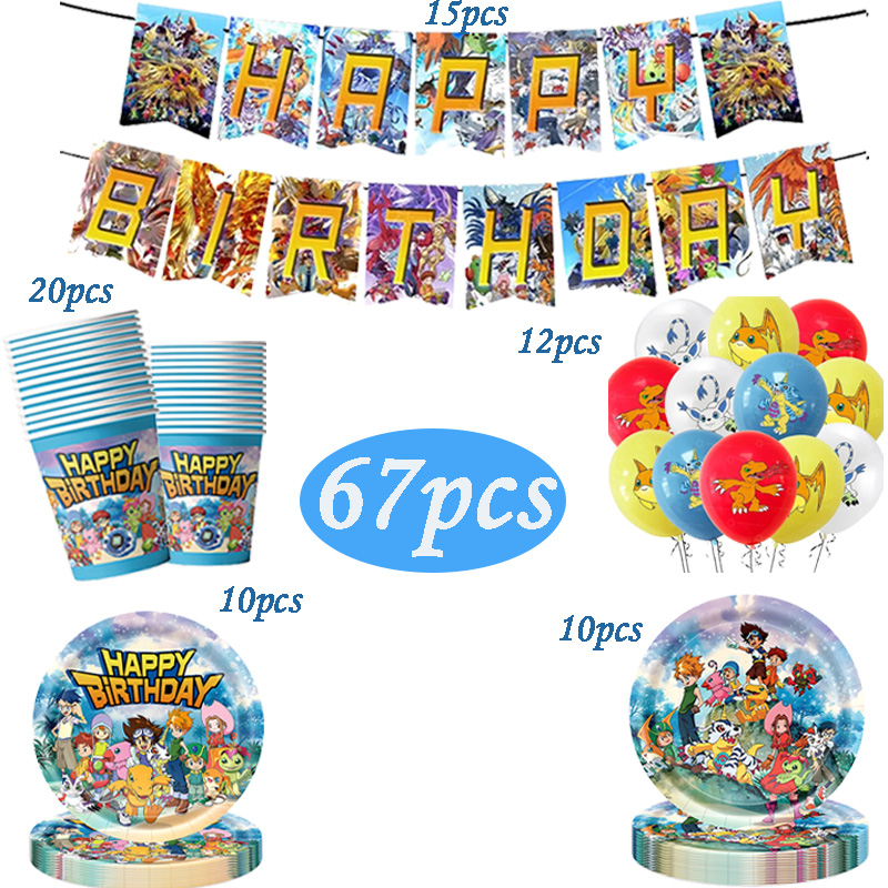 Digimon thema verjaardagsparty - Wedding Supply Kit recensie en prijs