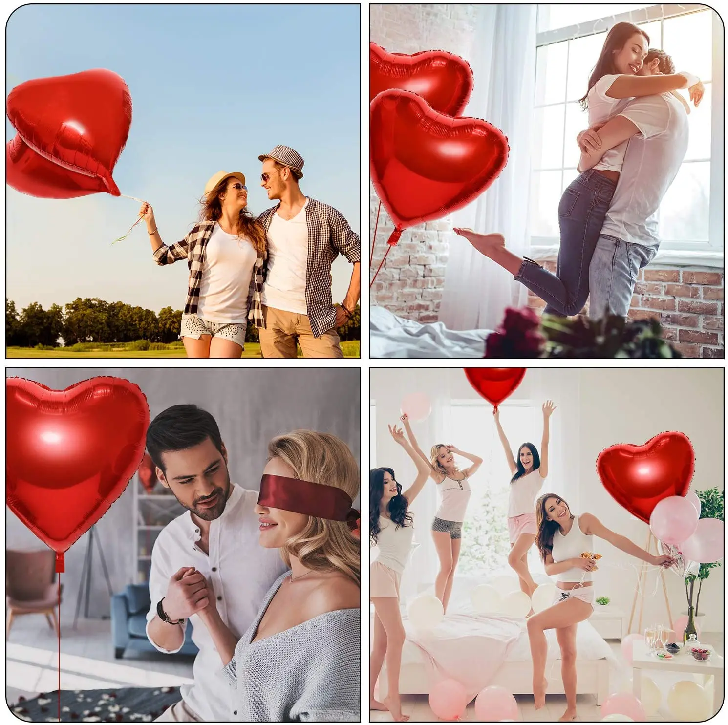 1/2 stks 36 inch Hart ballon h - Wedding Qq recensie en prijs