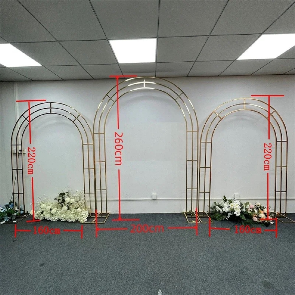 Metallic Gouden Bruiloft Boog  - Wedding Decor Supply Store recensie en prijs