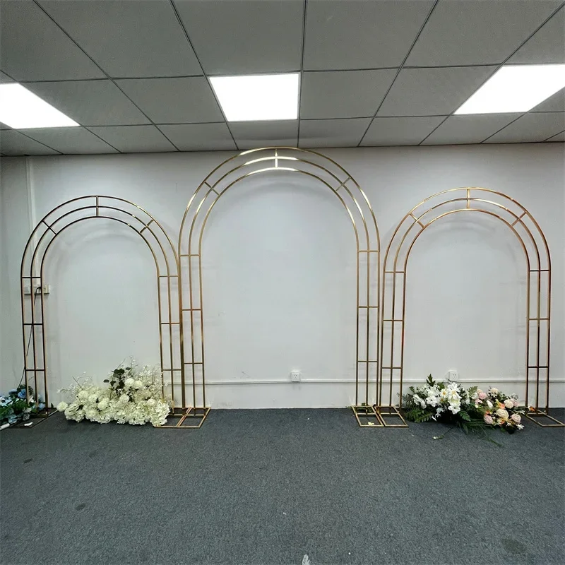 Metallic Gouden Bruiloft Boog  - Wedding Decor Supply Store recensie en prijs